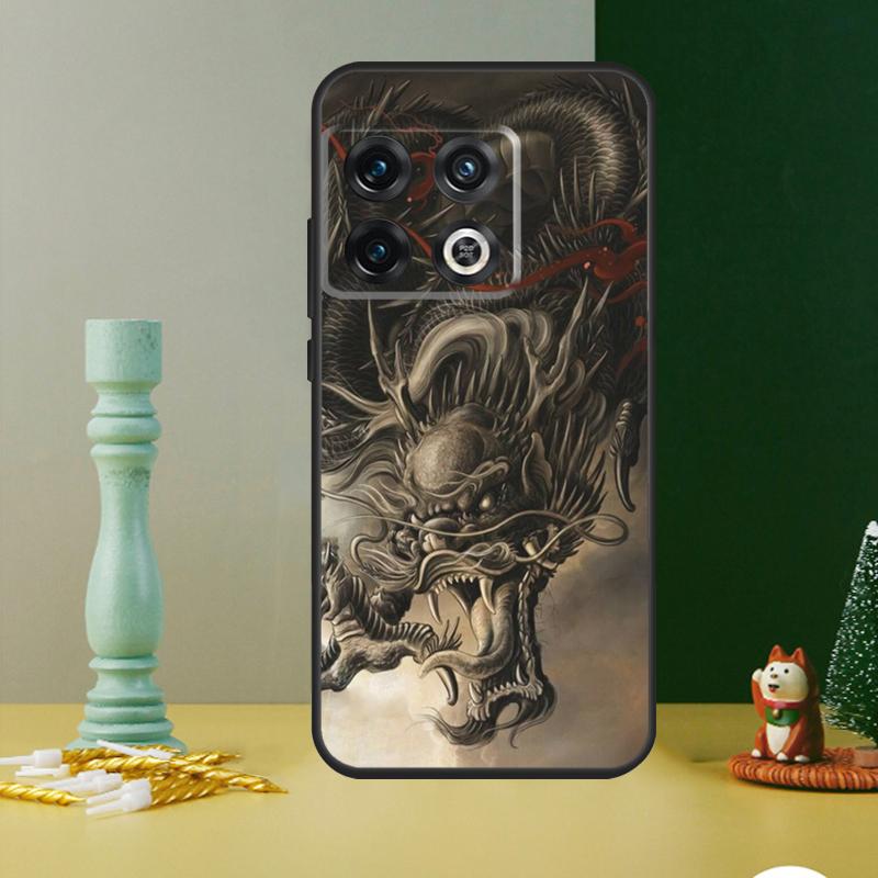Чехол Китайский Дракон для OnePlus Nord CE 2 3 4 Lite N20 N30 9 10 Pro 8T 9RT 10T 10R 12 11 12R 13 13R