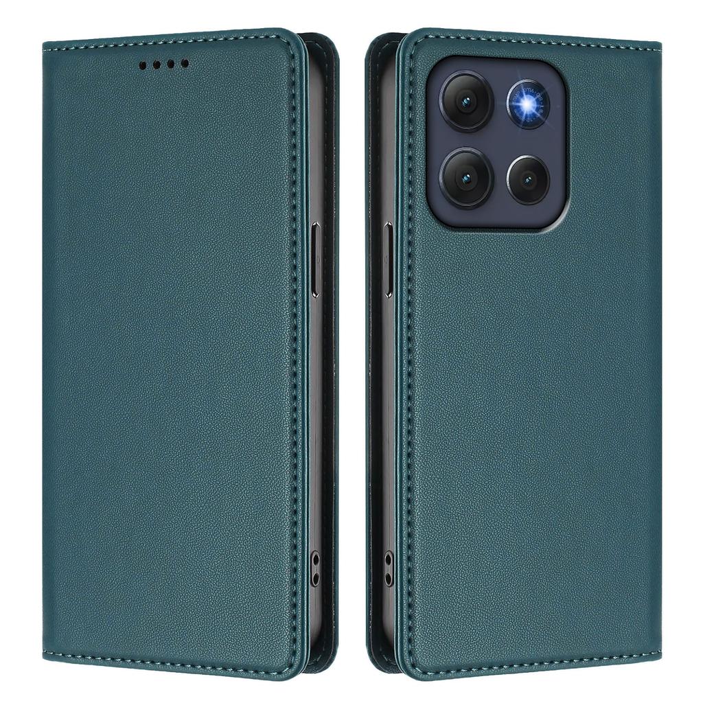 For Motorola Moto G86 Power 5G Leather Wallet Case Magnetic Closure RFID Blocking Phone Cover