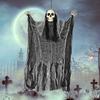 Подвесное украшение для Хэллоуина с призраком, страшный реалистичный декор в виде скелета, жуткая атмосфера, макет, реквизит для дома с привидениями