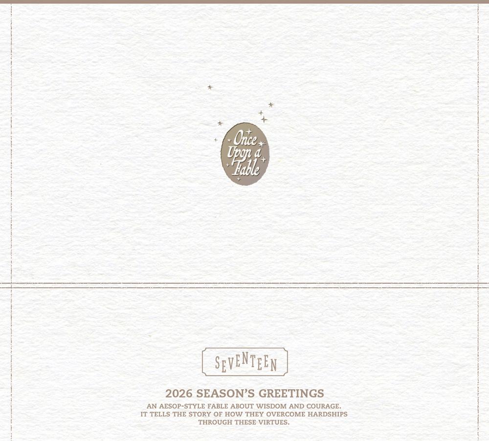 Seventeen (SVT) - 2026 WALL CALENDAR [Once Upon a Fable]