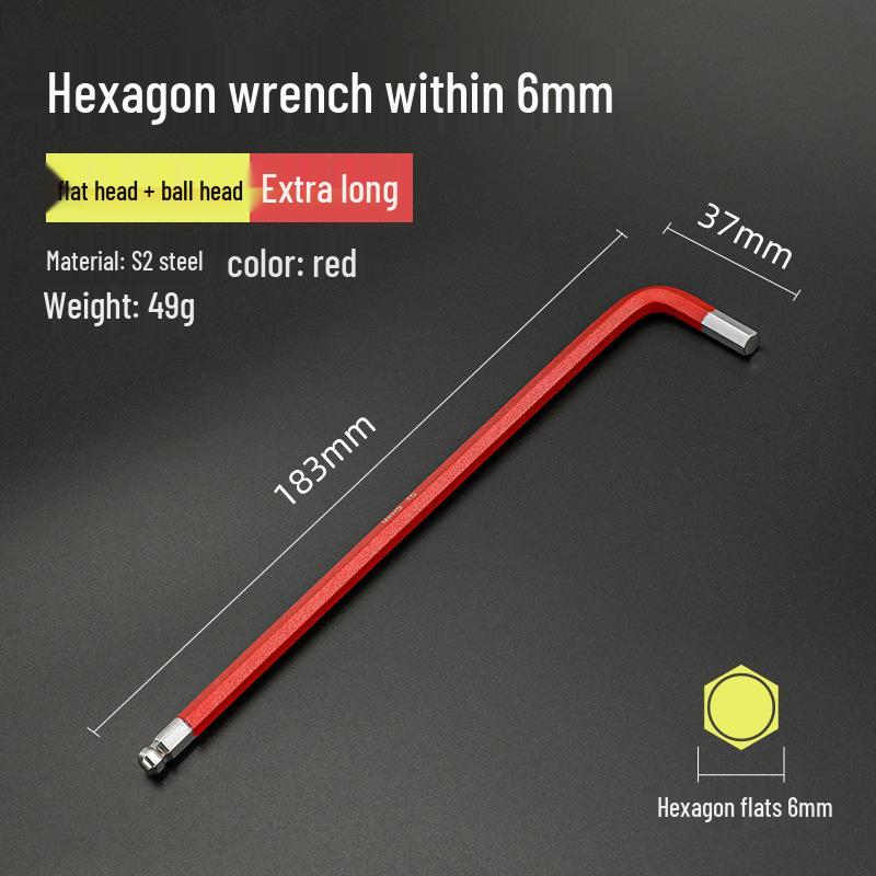 Промышленный набор цветных шестигранников Bangyuan (1.5-10ММ)