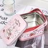 1Pc Vintage Small Suitcase Storage Tin Metal Candy Box Gift Box Cookie Gift Box