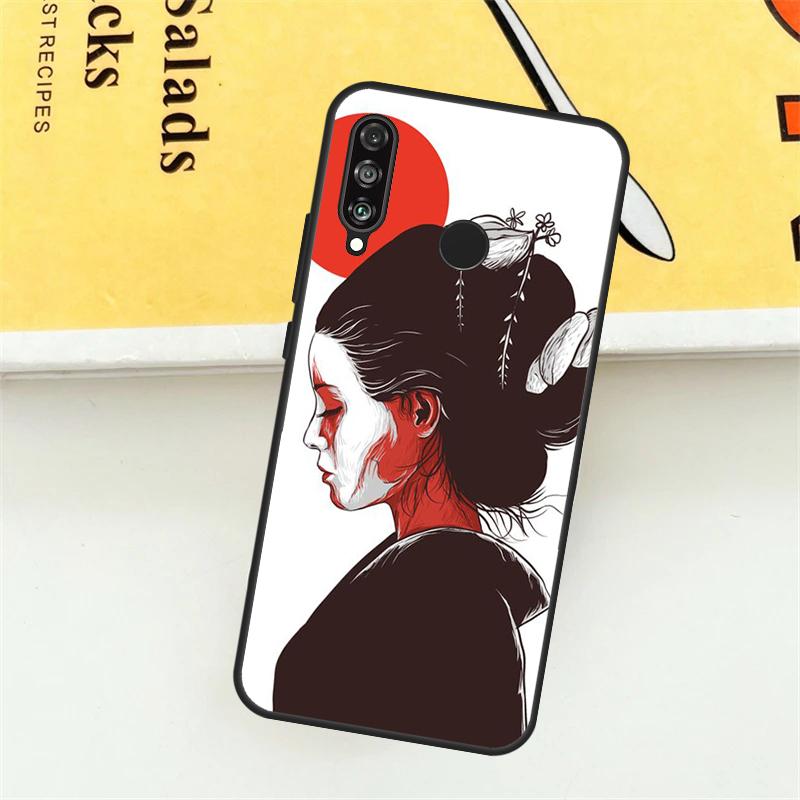 Японский стиль Арт Япония Для Huawei Nova 3i 7i 8i 11i Y60 Y70 Y90 Y61 Y91 Nova 11 9 10 SE P30 Pro P20 P40 Lite Чехол