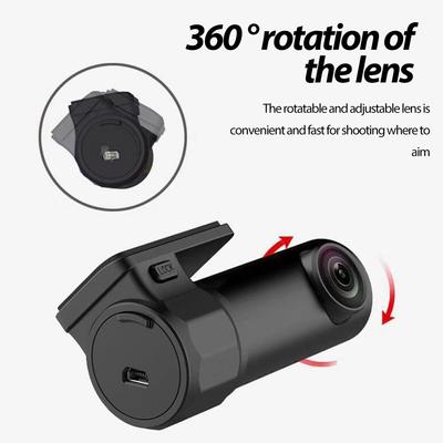 360 градусов Wifi Автомобильный видеорегистратор HD 1080P Видеорегистратор Авторегистратор Видеорегистратор 24H Парковочный монитор 170 градусов Автомобильная камера Видеорегистратор