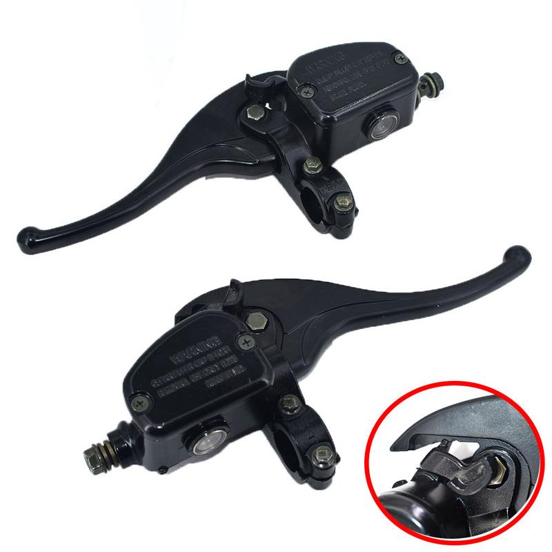 Left Or right 7/8" 22mm Brake Master Cylinder Lever Pump for Polaris ATP 330/500 Diesel 455 Scrambler 500 Worker 500