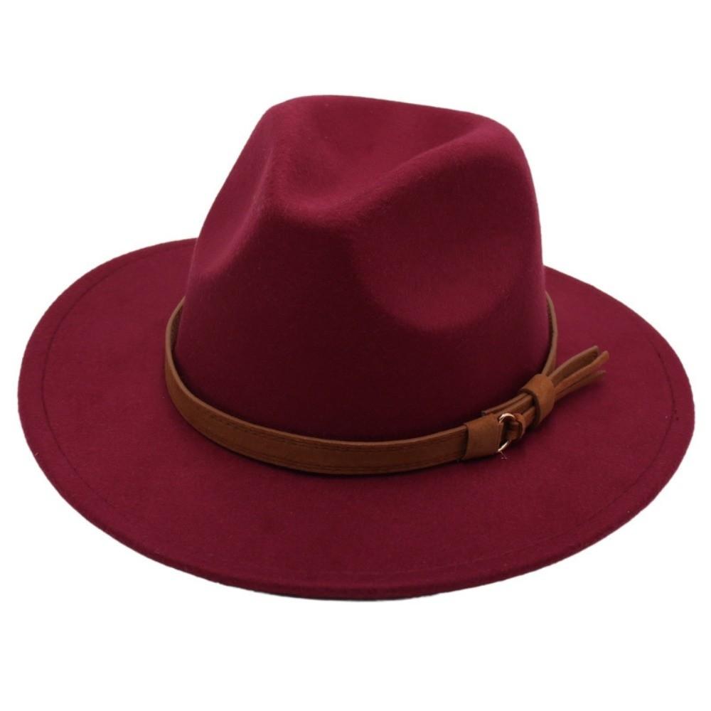 Artificial Suede Western Cowboy Hat Tibetan Style Jazz Fedora Hats Outdoor Riding