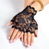 1 Pair Wedding Summer Lace Gloves Women Sun Protection Fingerless Gloves Bride Breathable MIT