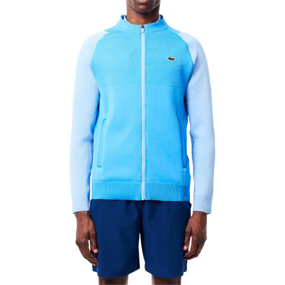 LACOSTE x DEYUEKEWEIQI,LIANMINGKUAN Sweater Men's Blue SH3022-IDS