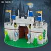 Jinzhi Medieval European Castle 1602D Architectural Model Children'S Building Block Toy Roman Scene