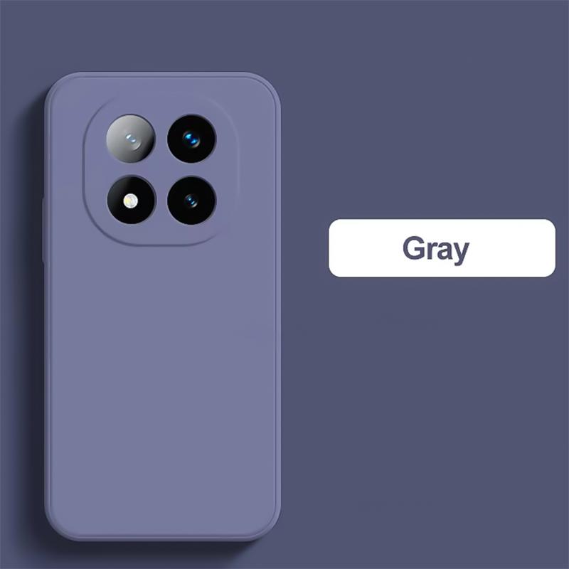 Мягкий чехол из жидкого силикона для Xiaomi Redmi Note 14 13 12 11 10 Pro Plus Redmi Note 12S 11S 10S Ударопрочный защитный чехол для телефона