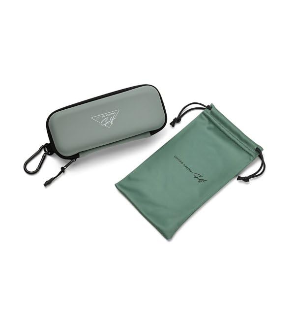 [Zoff] Солнцезащитные очки в стиле Бостон (ЗеленыйОливковый)  UNITED ARROWS GOLF [SNAP GRIP] United Arrows Golf, Противоскользящий, Легкий, Защита от УФ-лучей, Мужской,