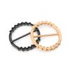 Hijab Scarf Clip Clothing Corner Knotted Buckles Multifunctional Round Metal Scarf Buckle   Women