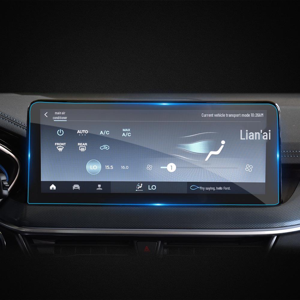 Защитное стекло для экрана навигации Ford Focus 2022 – Закаленная пленка для центральной консоли