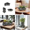 Flowerpot Garden Planter Succulents Cactus Planter Trunk Planter Succulents Pots Stump Planter Pots Tree Root Pots Stump