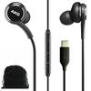 Оригинальные наушники-вкладыши SAMSUNG AKG с разъемом USB Type-C, с пультом и микрофоном для Galaxy A53 5G, S22, S21 FE, S20 Ultra, Note 10, Note 10+,