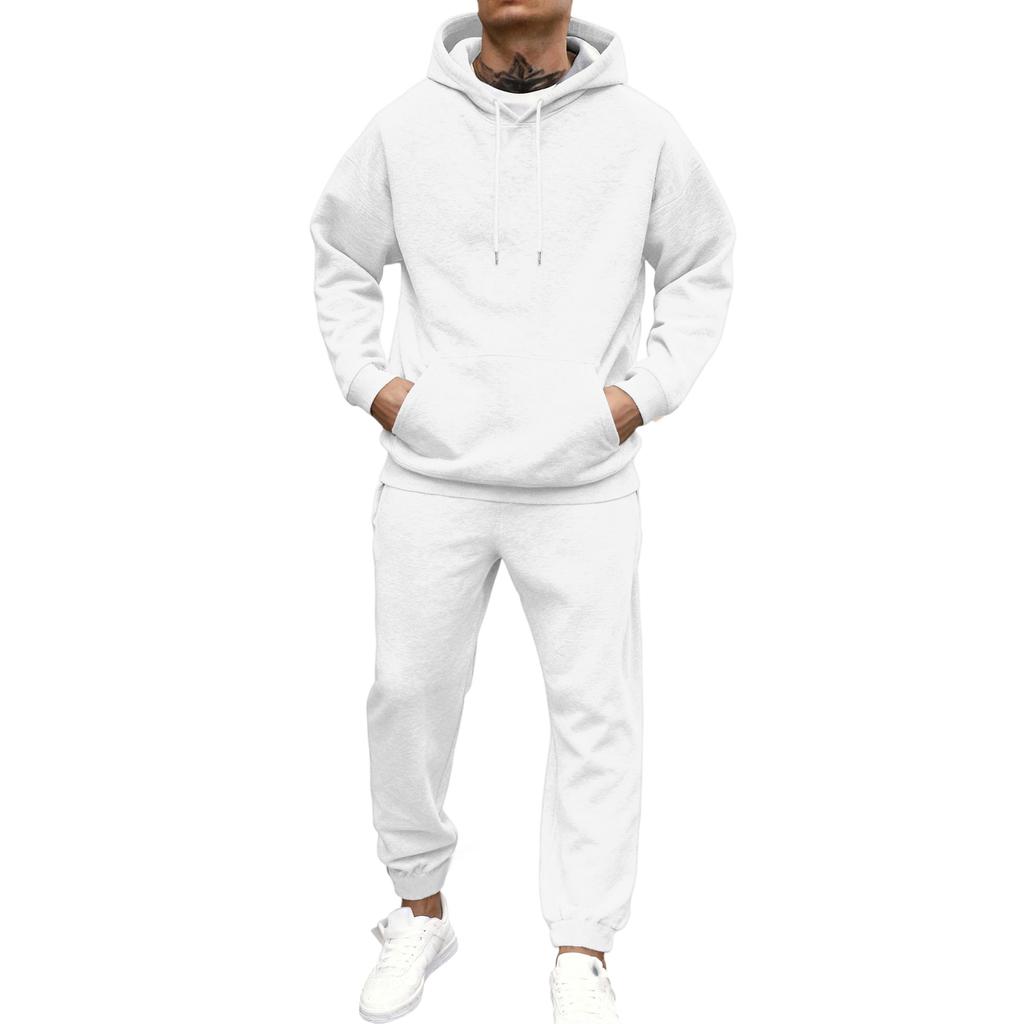Men's Fall/Winter Hooded Sports Set