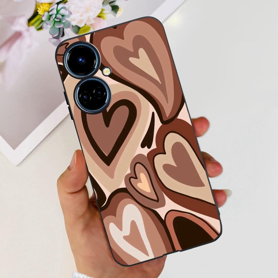Чехол для Tecno Camon 19 Neo CH6i, новый модный окрашенный чехол, мягкий силиконовый чехол для телефона Tecno Camon 19 Pro 5G Camon19 Neo, бампер
