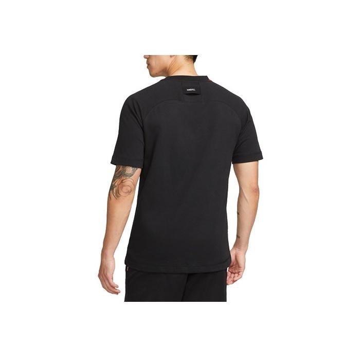 Nike Breathable Cotton Knit Loose Short Sleeve T-Shirt Men Tops Black DC9063-010