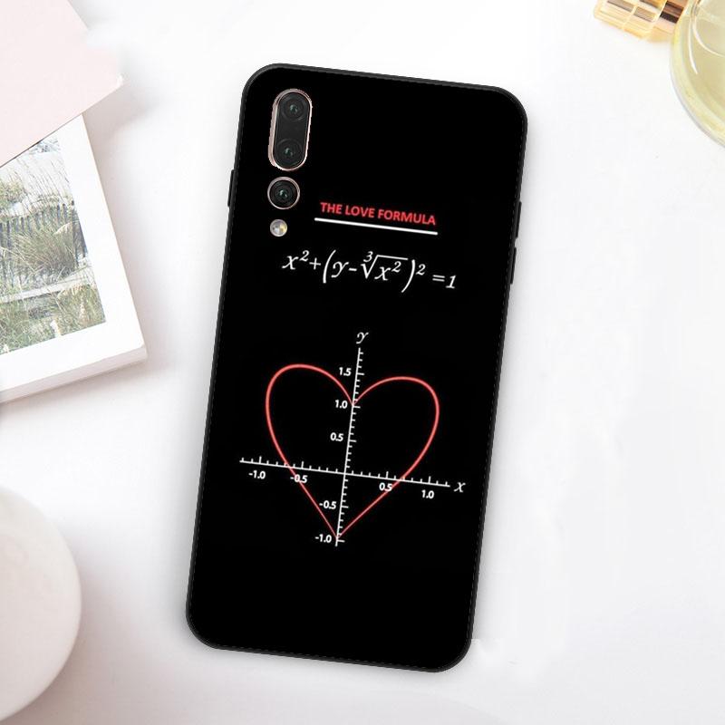 Чехол с формулами и уравнениями для Huawei Nova 11 10 9 SE Y70 Y60 Y90 Y61 Y91 Y73 Y72 12i 11i 8i P30 P40 Lite P60 Pro