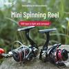 Мини-спиннинг Flying Heron для подледной рыбалки, Luya, ловля на плоту, металлическая микро-катушка для рыбалки