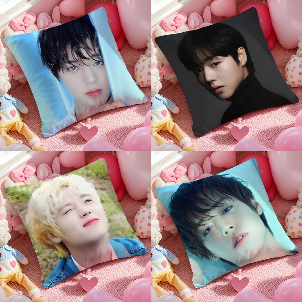 Kpop Парк Джи Хун Наволочка с принтом узора для подушки на диван в гостиной и декор спальни