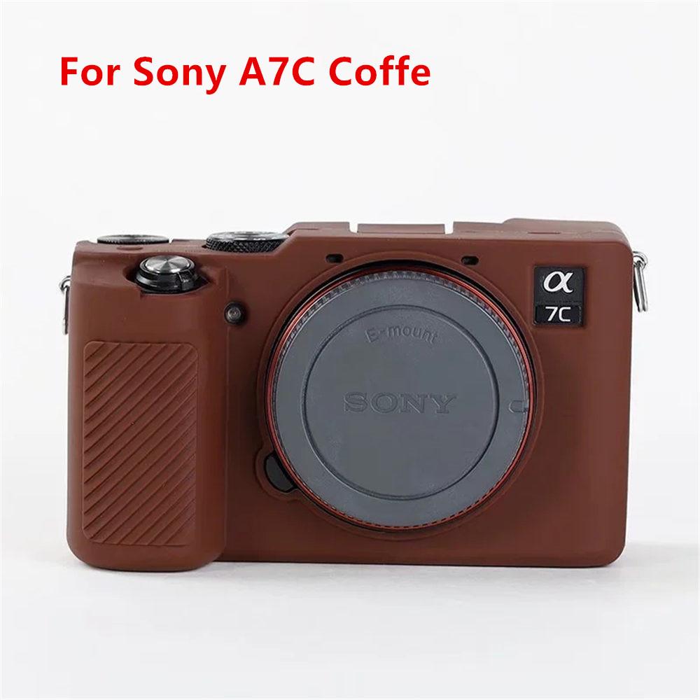 Мягкий силиконовый защитный чехол для корпуса камеры для Sony A7R5 A7R4 A7M4 A7R3 A7R2 A7S2 A72 ZVE10 ZV1F ZV1F M2