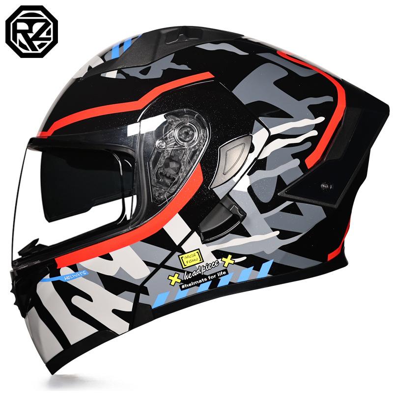 New OrzDOT Certified motorcycle open-face helmet for summer and all seasons, suitable for men and women, safe for motorcycling