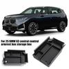 Для 25 BMW X3 Центральная консоль Подлокотник Ящик для хранения Аксессуары Коврик Интерьер Автомобиля Противоскользящий X9L3