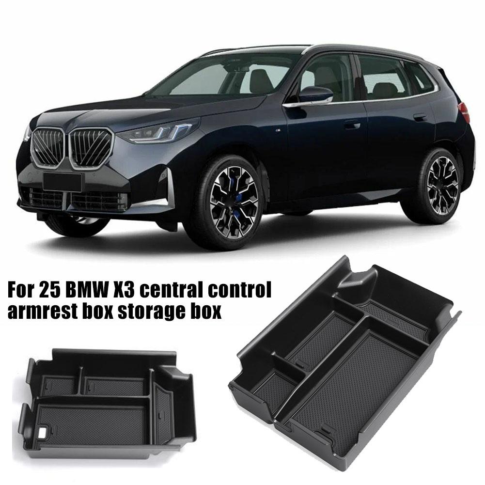 Для 25 BMW X3 Центральная консоль Подлокотник Ящик для хранения Аксессуары Коврик Интерьер Автомобиля Противоскользящий X9L3