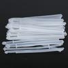 20pcs White Silicone Craft Moulds Silicone Knitting Sweaters Tool Crochet Hooks Mould  Craft Making
