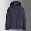 Autumn Large Size Jacket for Men's Youth Plus Fat Plus Sports and Casual Hooded Tops for Fat Man Windbreaker Jacket