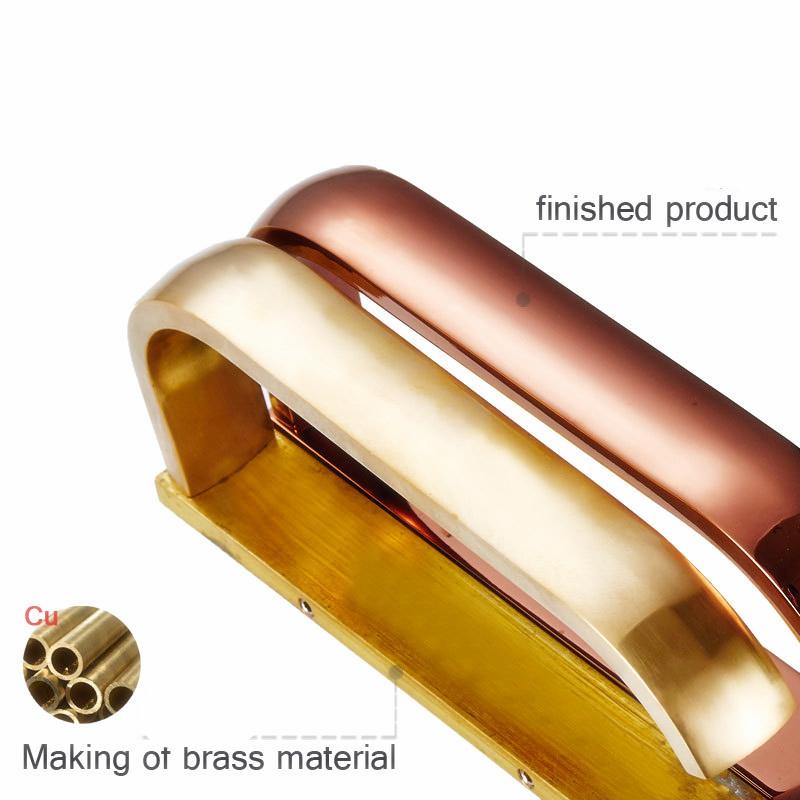 Rose Gold Wall Mounted Paper Towel Holder Toilet Paper Roll Holder