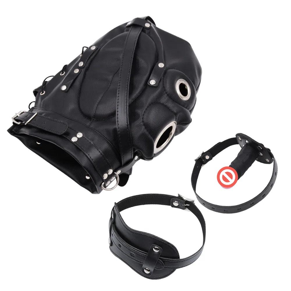 SM Head Set Mask Эротическое Темпераментное Пыточное Устройство Фаллос Ротовые Заглушки Товары Для Взрослых Муж И Жена Альтернативные Секс Игрушки