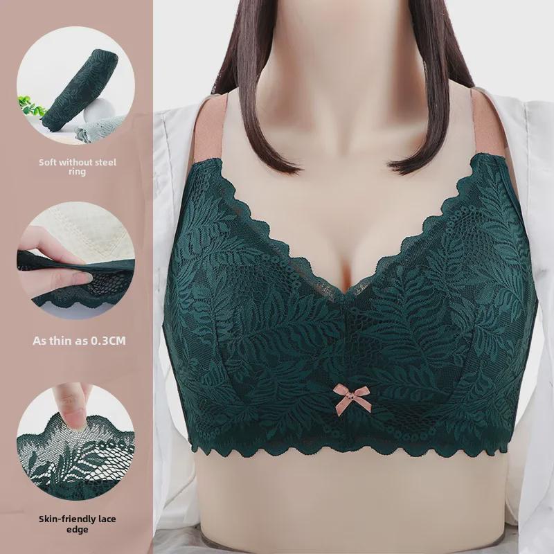 Full-Cup Anti-Sagging Bra for Large Sizes - Summer Comfort and Support