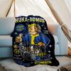 1pc NUKA-BOMBS Fallout1 Theme Blanket - Digital Print, Polyester, Cozy for All Seasons, Perfect for Outdoor, Camping, and Travel