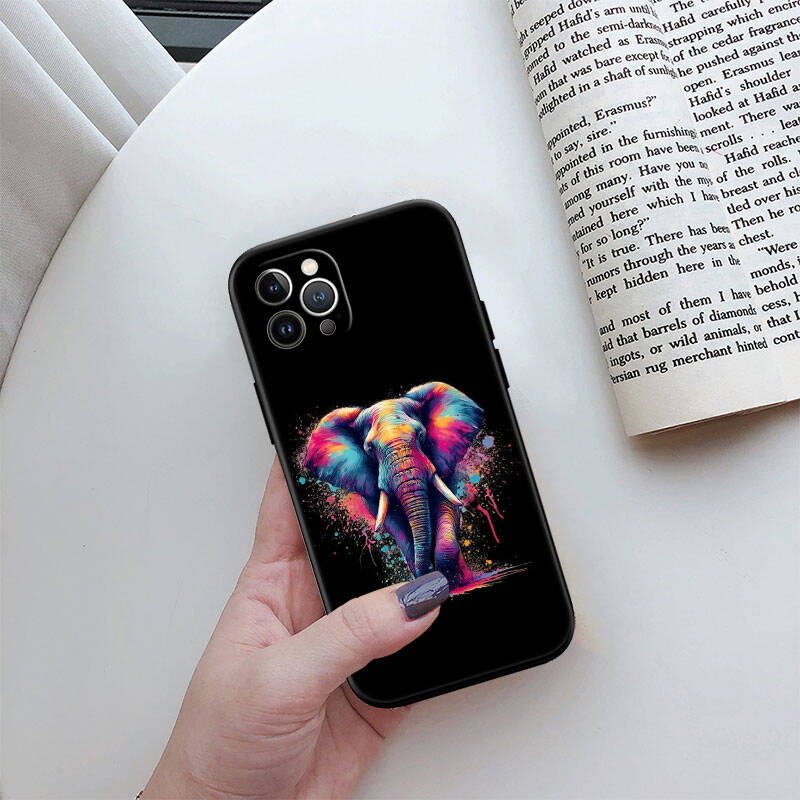 MH8 Animal Elephant Phone Shell for Samsung S20 S21 S22 S23 S24 FE Ultra Plus Lite S21S A55 A07 A17 F06 F16 M06 M16 M56 A36 A37 A57
