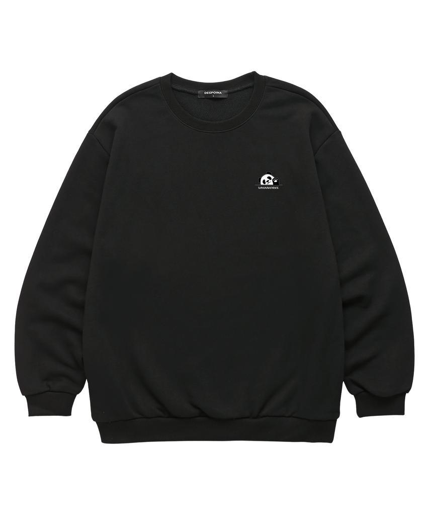 VANNWORKS Panda Sweatshirt (Vndts302) Black