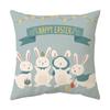 Rabbit Pillowcase Sofa Cushion Cover Office Waist Cushion Cushion Cover Can Be Made in Nordic Style