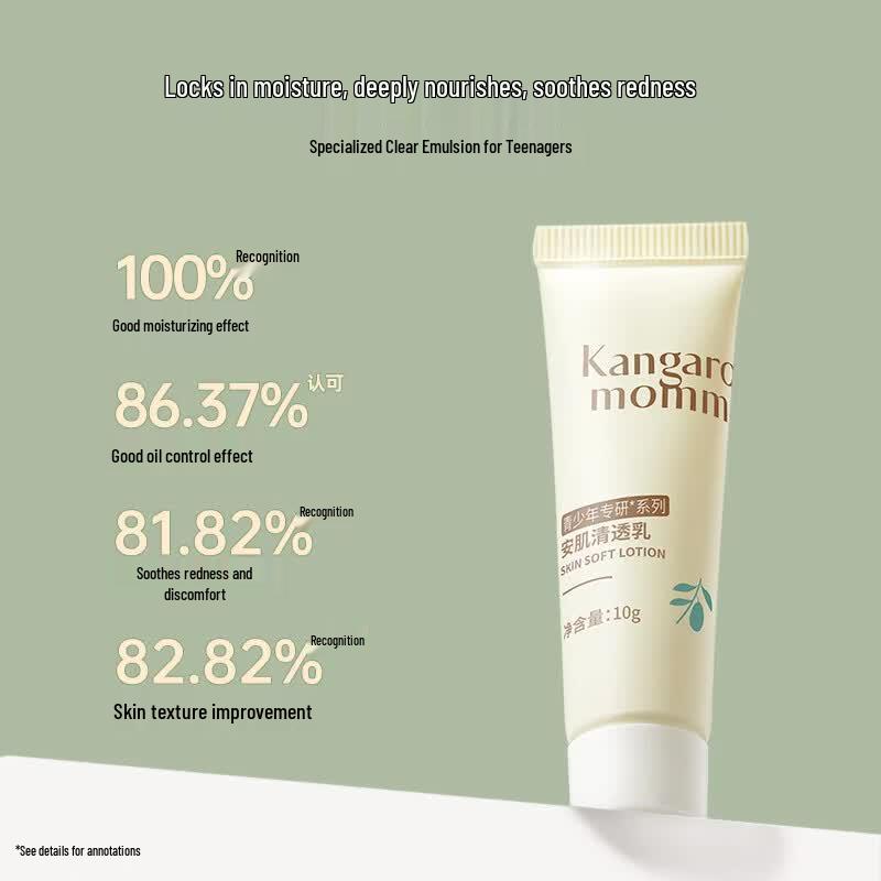 Kanguru Mama Набор для ухода за кожей для молодежи, дорожный