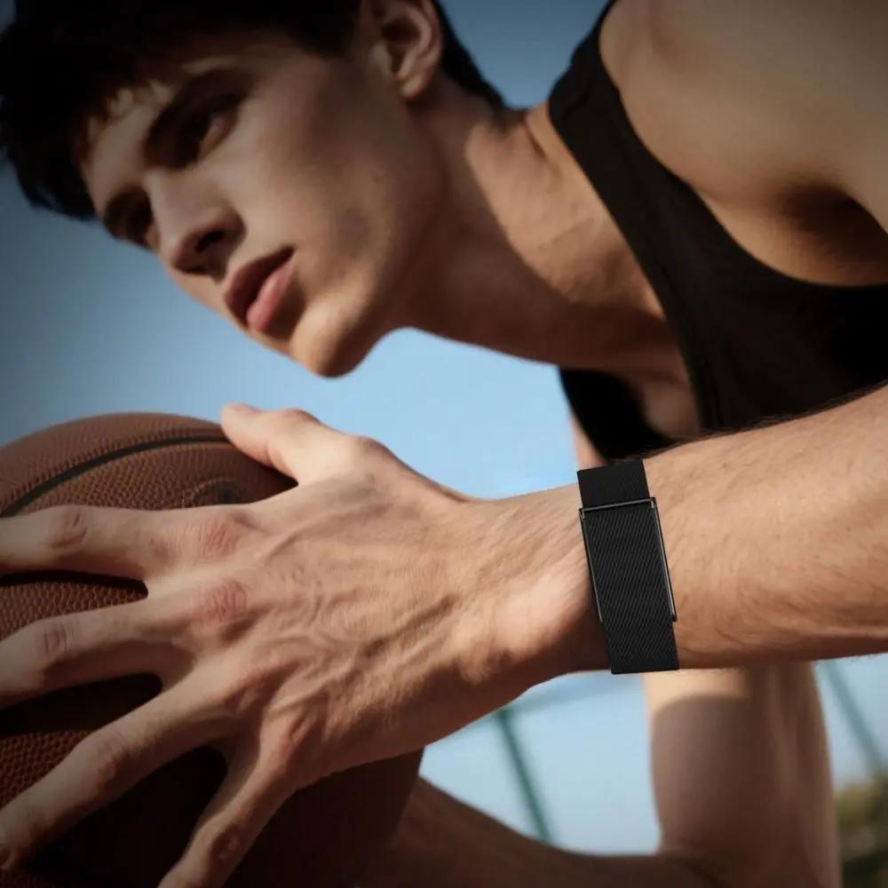 Ремешок для Amazfit Helio Strap Браслет на запястье Спортивный Регулируемый Запасная рамка+Нейлоновая петля Браслет correa Amazfit Helio ремешки для часов