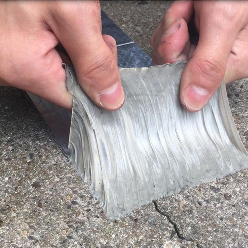 2023 Супер Супер Супер Прочная Бутиловая Лента Из Алюминиевой Фольги Водонепроницаемая Утолщенная Самоклеящаяся Уплотнительная Лента Для Ремонта Кровельных Труб Стикер Стоп Утечки Лента