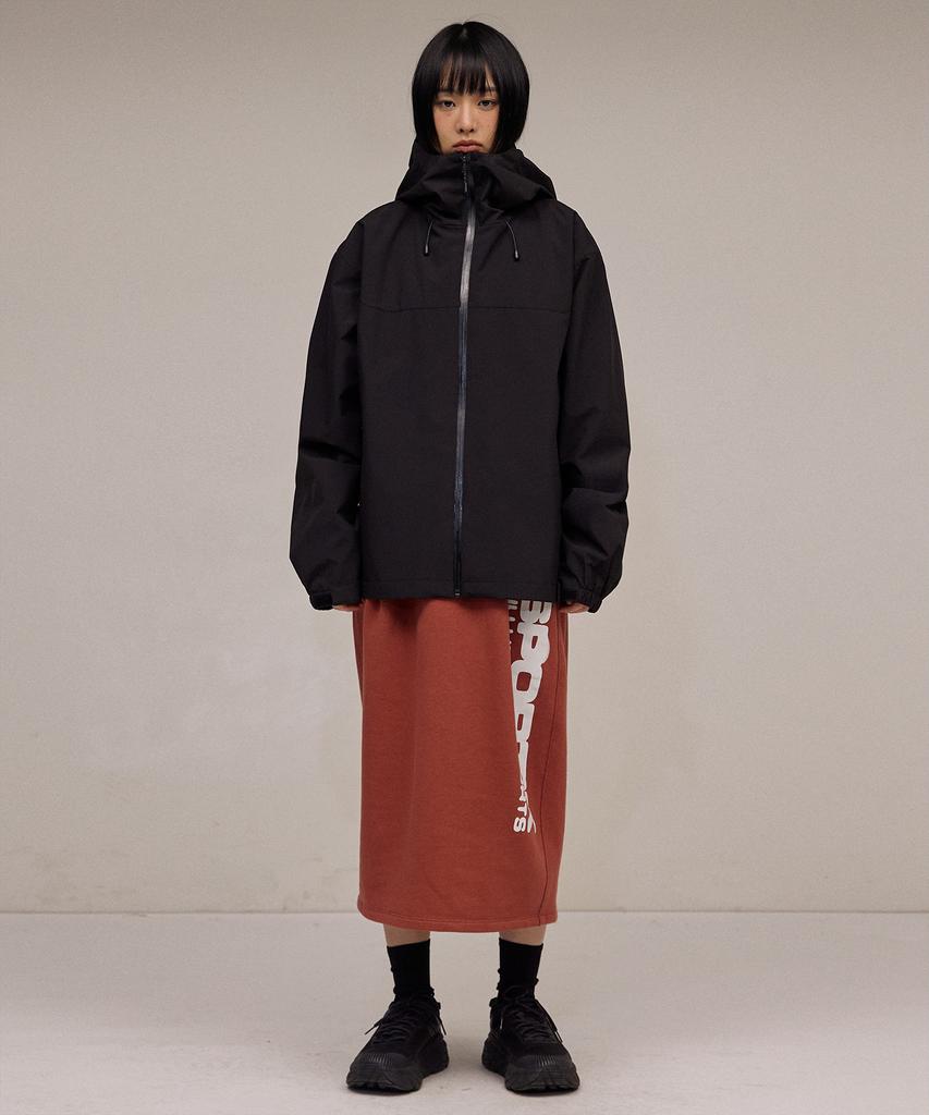 Illuminate Sportix Logo Long Skirt - Wine