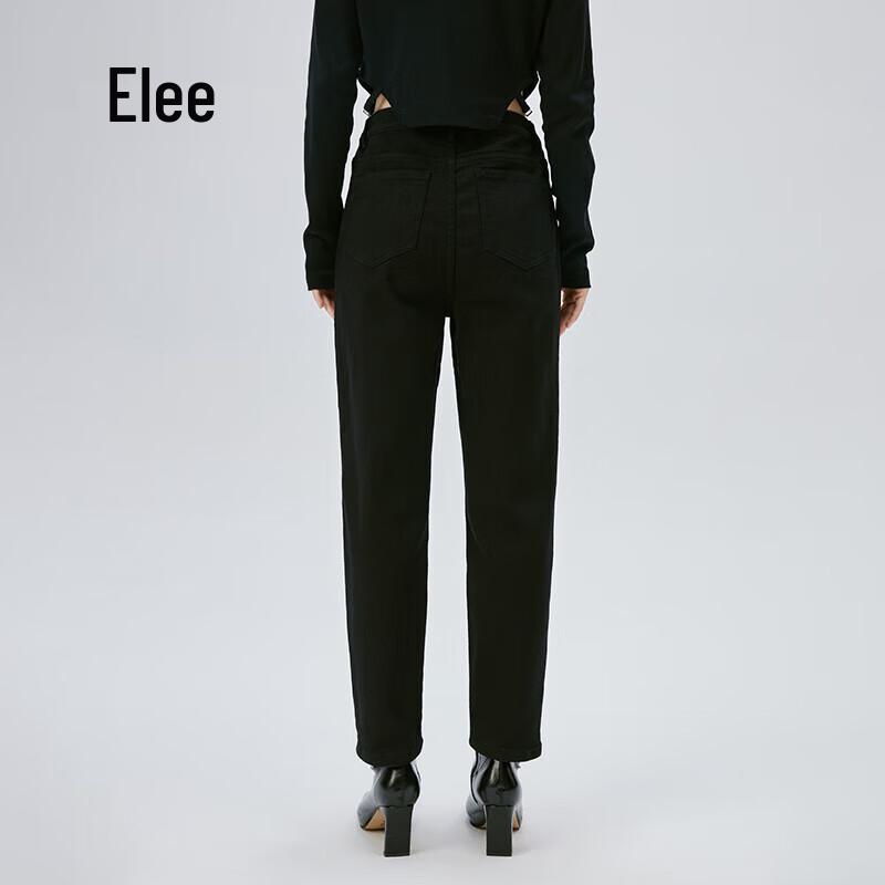 Aolayie Women's High-Waist Straight-Leg Jeans