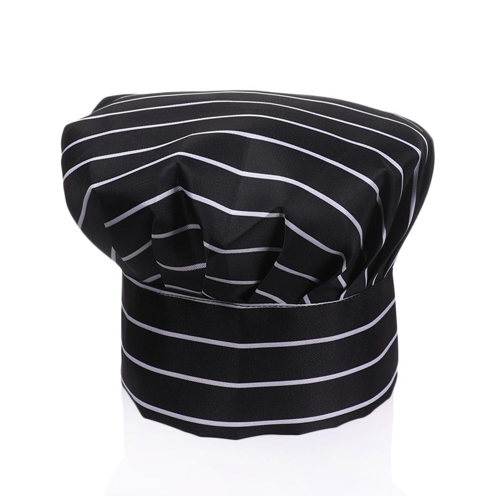 Fashion Kitchen Elastic Working Cap Adjustable Chef Hat Uniform Hat