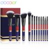 12Pcs Makeup Brushes Professional Powder Foundation Eyeshadow Make Up Brushes Set Synthetic Hair Cosmetics Brush Set