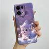 For OPPO Reno 13 Pro CPH2697 Coque Reno 13Pro 5G Soft Silicone Phone Case Sweet Painted Cartoon Bumper Funda Printed Back Cover