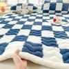 Толстый и теплый матрас из кораллового молочного бархата, мягкая подушка, односпальный матрас для студенческого общежития, покрывало, одеяло, постельное белье для дома