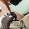 1 шт. Чайная ложка Эбеновое дерево Чайная ложка Массив дерева Ретро Креативная Чайная лопатка Аксессуары для чайной церемонии Кунг-фу Подарок