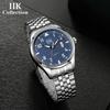 IIK Водонепроницаемые спортивные часы с календарем, мужские цифровые часы, деловые кварцевые мужские часы GB982