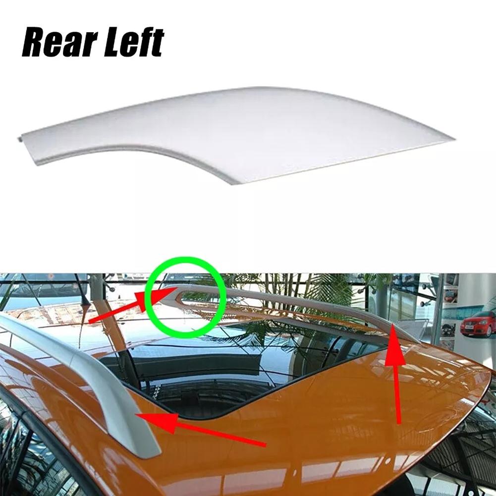 Front Rear Left Right Roof Luggage Rack Guard Cover For VW/CROSS/POLO 2007-2011 Luggage Bar Rail End Shell Car Exterior Parts